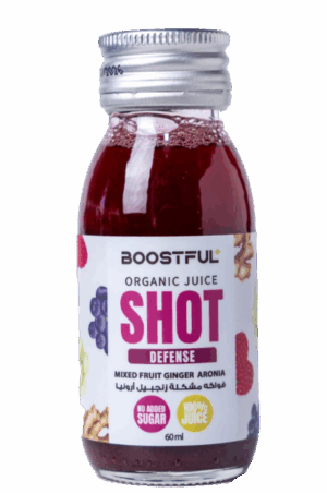 Ginger Shot with Mixed Fruit & Aronia Organic